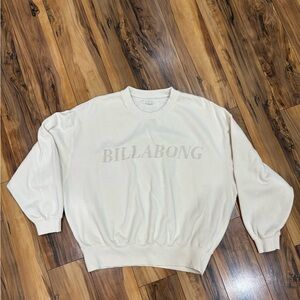Billabong Cream Women’s Palmin Kendal Crewneck Sweatshirt